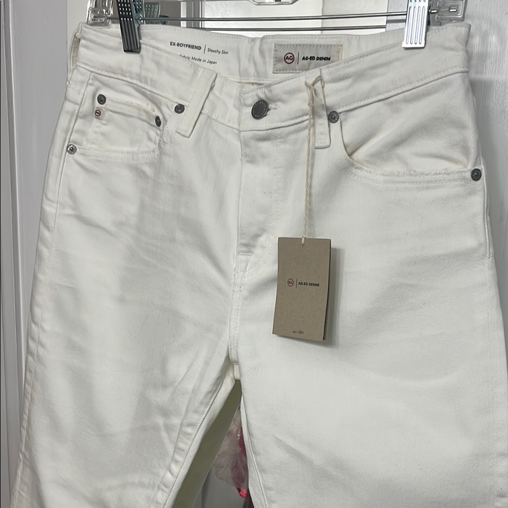 AG Adriano Goldschmied Ivory Jeans